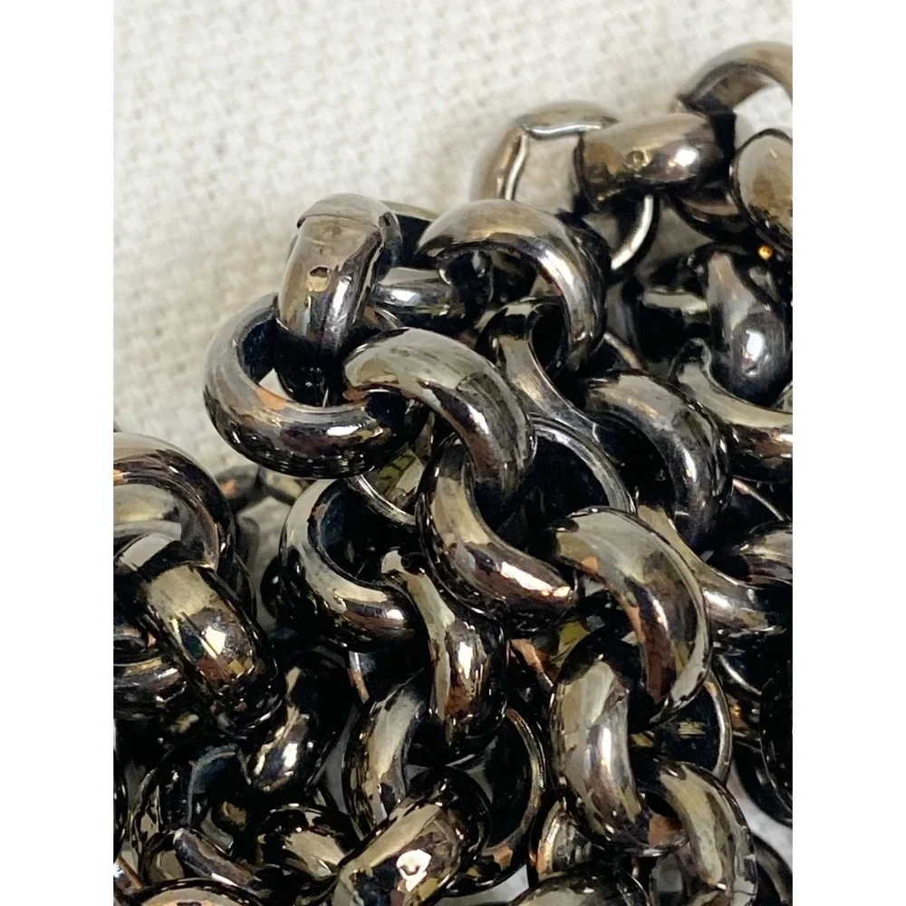 Heavy Duty Gun Metal Heavy Rollo Link Chain Belt